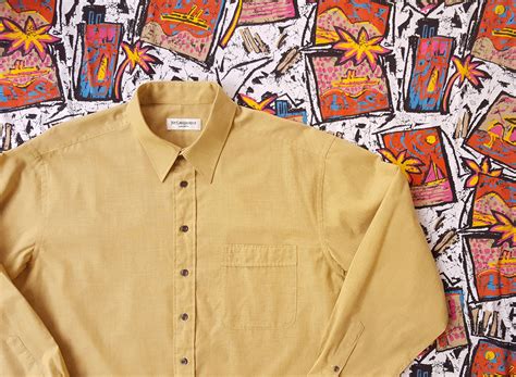 equipment shirt ysl|ysl formal shirts.